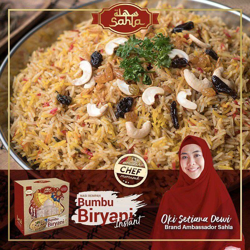 Jual Nasi Rempah Instant Sahla Nasi Biryani Gram Shopee Indonesia