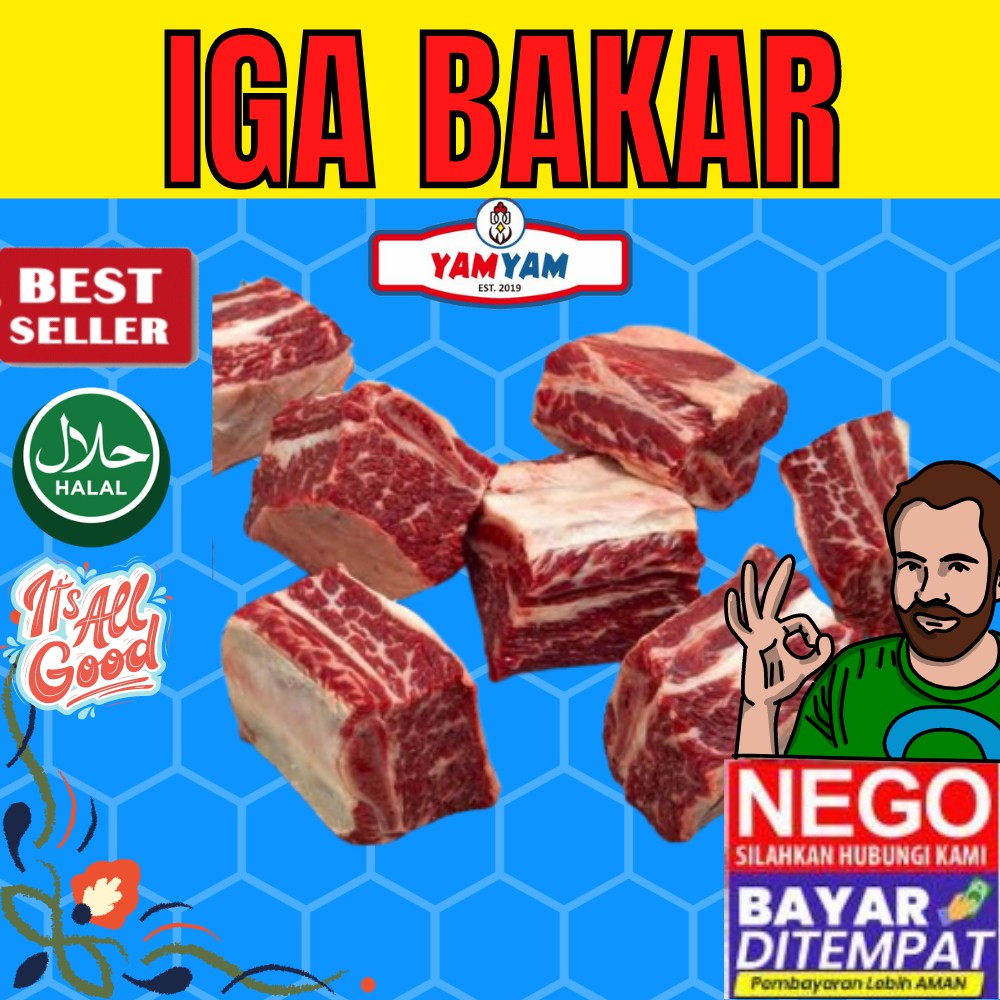 Jual Daging Iga Bakar Iga Rusuk Super Gr Gram Kg Kg Daging