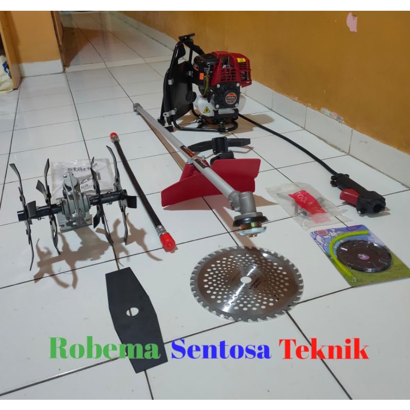 Jual Mesin Penggembur Tanah Dan Potong Rumput 4 Tak Merk STARKE Model