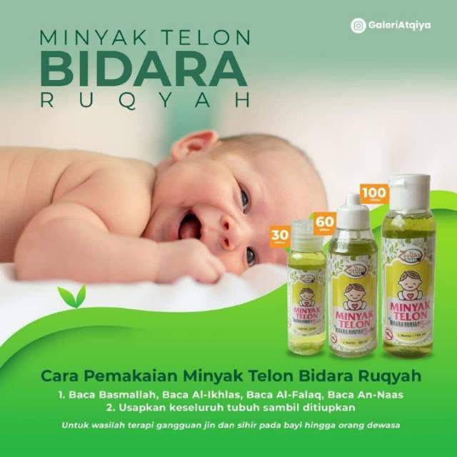 Jual Minyak Telon Bidara Ruqyah Zeeida Ml Shopee Indonesia