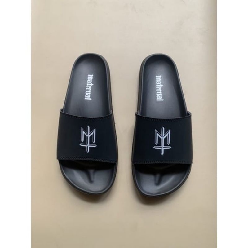 Jual SANDAL SLIP ON SENDAL BAND MATERNAL METAL ROCK SLIP ON