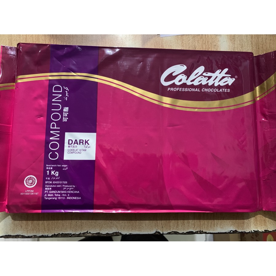 Jual Colatta Dark Compound Chocolate Gr Potongan Repack Cokelat