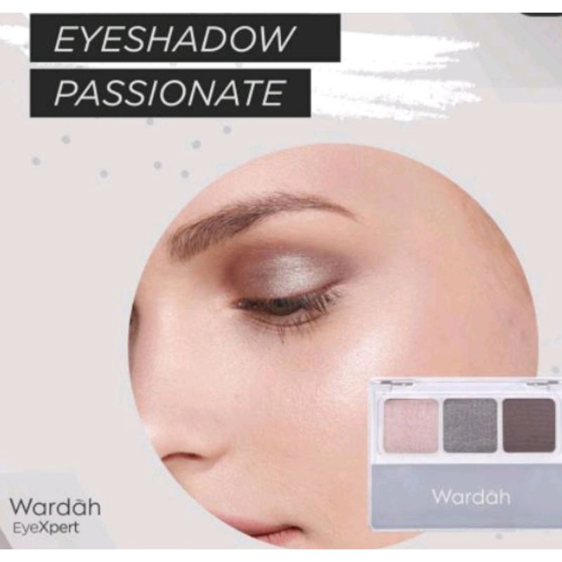 Jual WARDAH EYEXPERT EYESHADOW PASSIONATE NUDE SERIES 3 3g Shopee