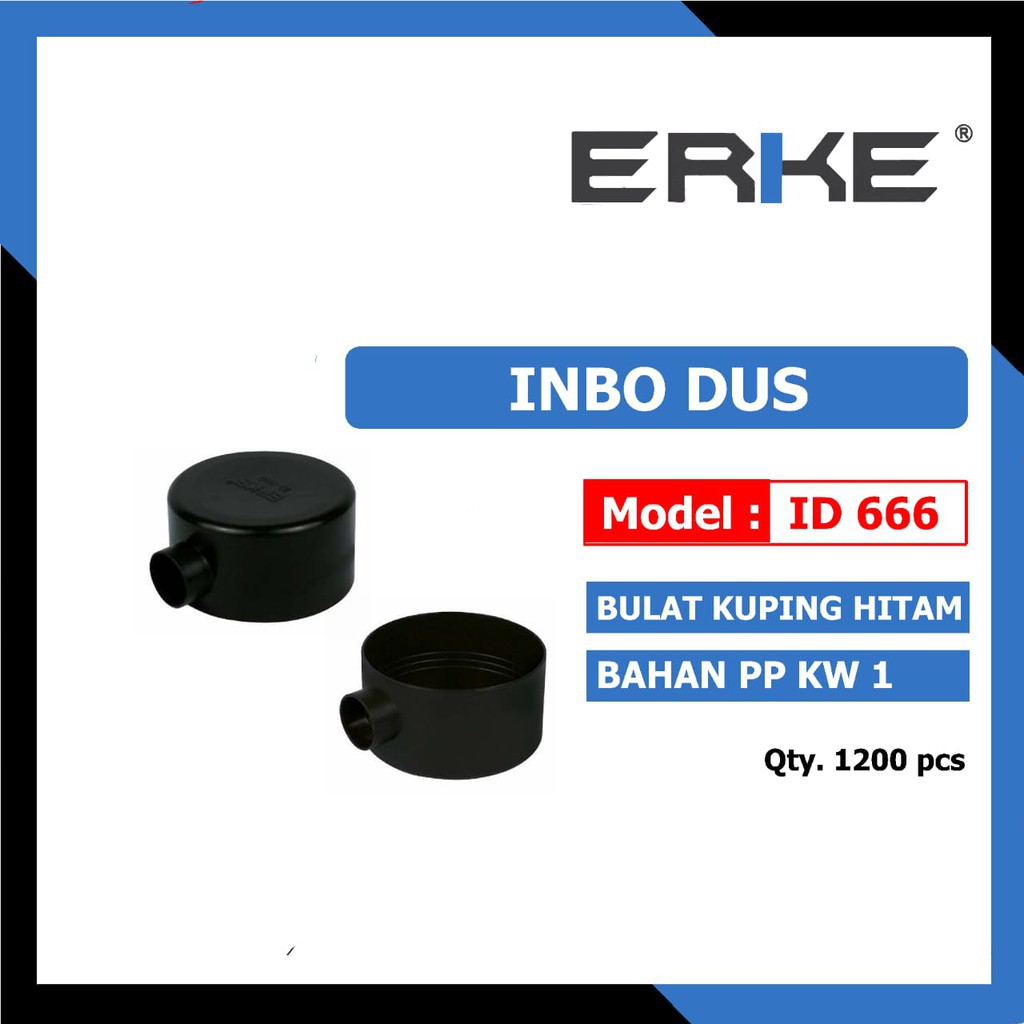 Jual INBOW Inbou IB DOUS DOS DUS Hitam Kuping BULAT DALAM TEMBOK