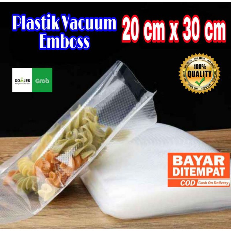 Jual Plastik Vakum Emboss 20 Cm X 30 Cm Plastik Vacuum Emboss Bag 1