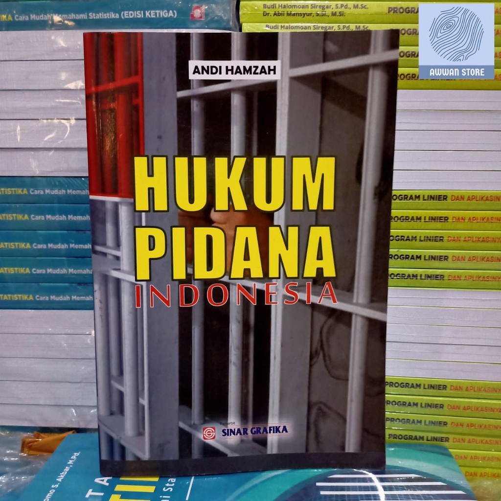 Jual Hukum Pidana Indonesia Andi Hamzah Shopee Indonesia