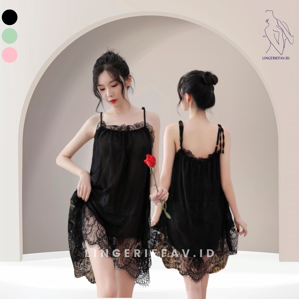 Jual Lingerie Wanita DANDELYN Baju Tidur Wanita All Size Lingerie