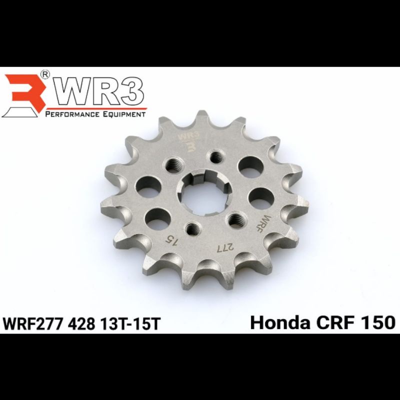 Jual Gear Gir Depan WR3 428 X 13T 13 14T 14 15T 15 Honda CRF 150 150L