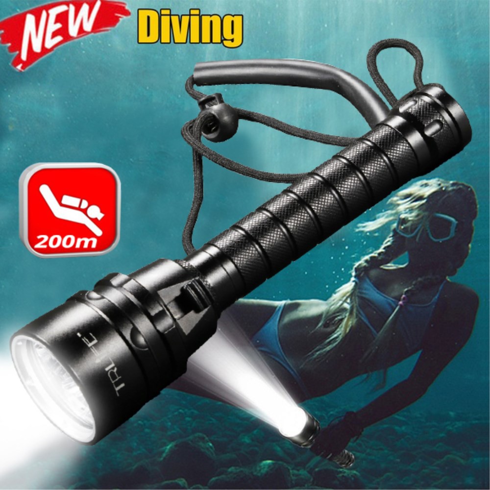 Jual Senter Selam Led Cree T Scuba Diving Waterproof M Tg S