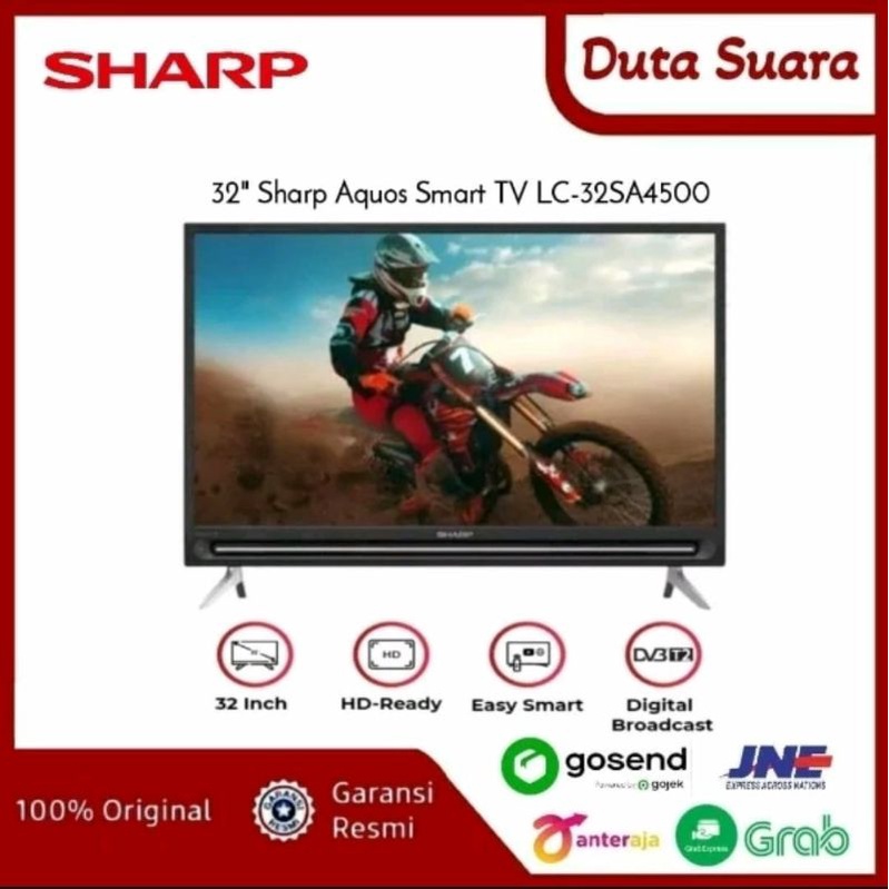 Jual LED TV SHARP 32INCH LC 32SA4500i SMART DIGITAL TV FULL HD