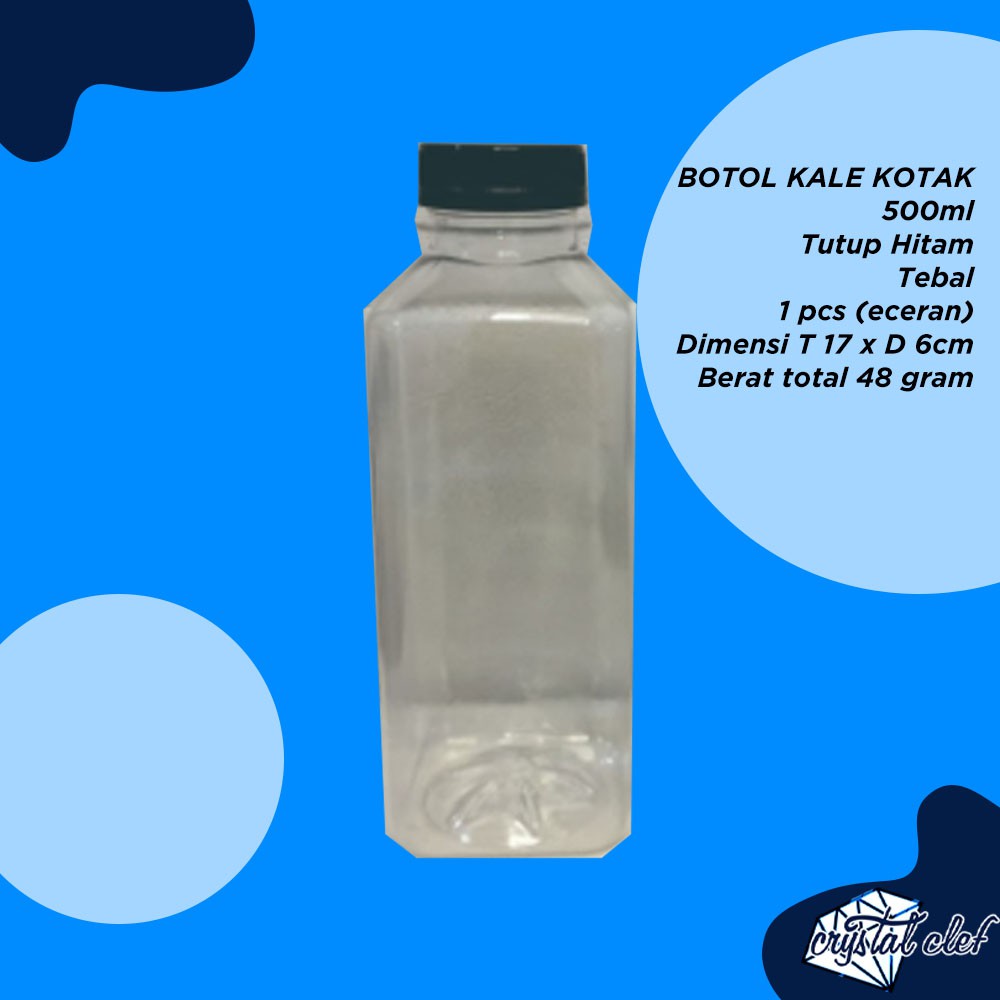 Palembang Botol Plastik Kale Kotak Kick Ml Tebal Eceran Pcs