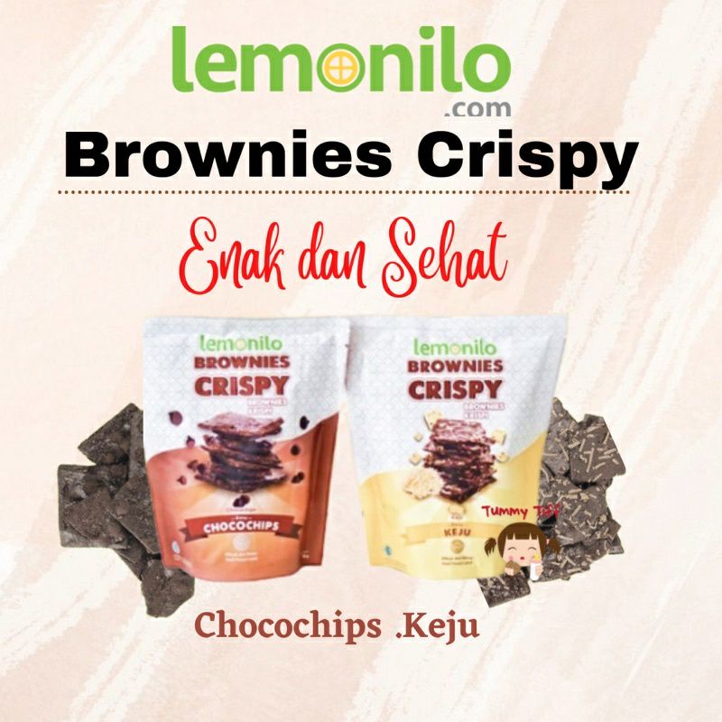 Jual Lemonilo Brownies Crispy Varian Rasa Shopee Indonesia