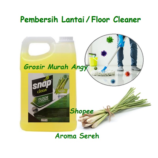 Jual Pembersih Lantai Antibacterial Sereh Floor Cleaner Anti Bakteri