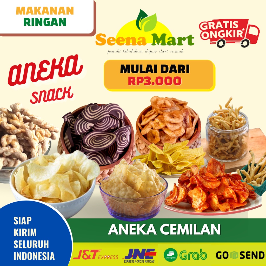 Jual Snack Snack Kiloan Cemilan Jajanan Murah Jajanan Aneka Cemilan