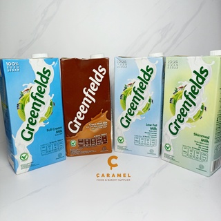 Jual Susu Greenfields UHT 1 Liter All Varian Greenfield Coklat Full