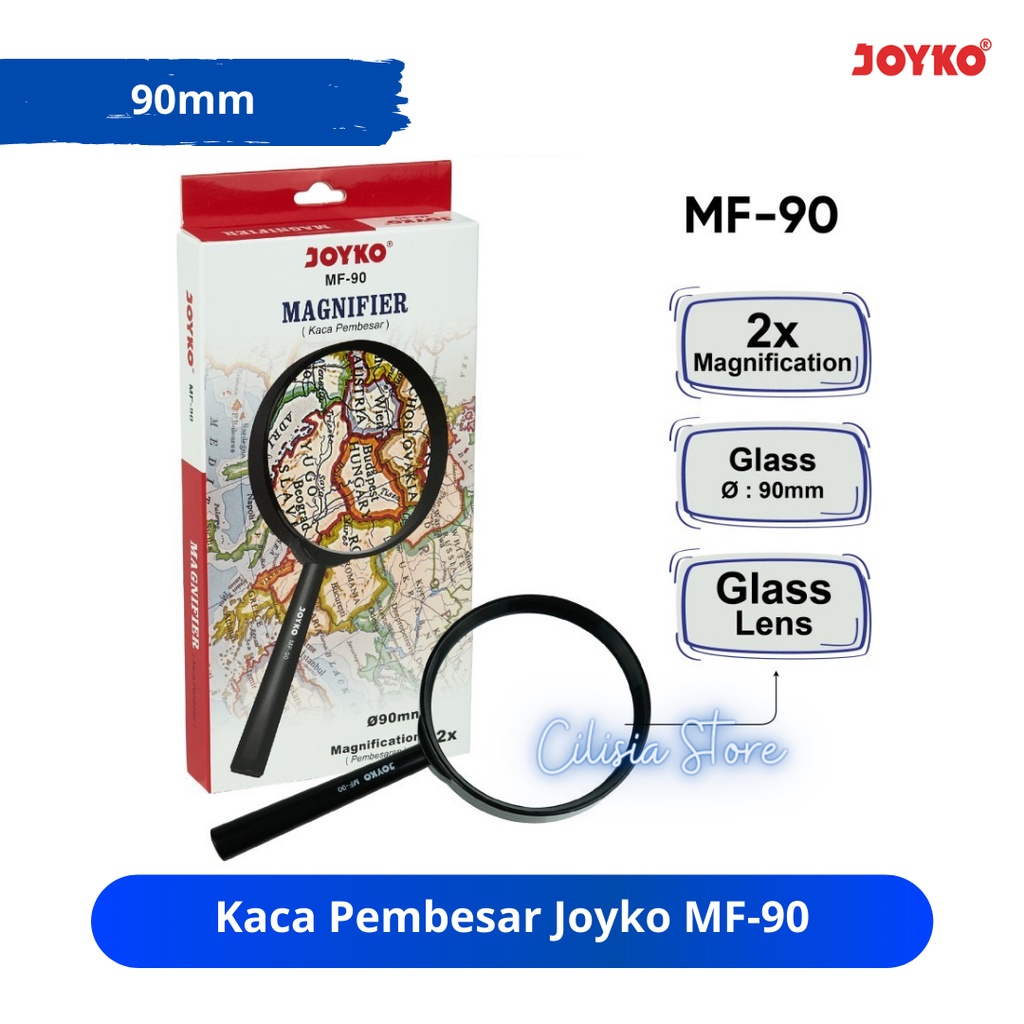 Jual Kaca Pembesar Lup Magnifier Joyko Mf Lup Diameter Mm