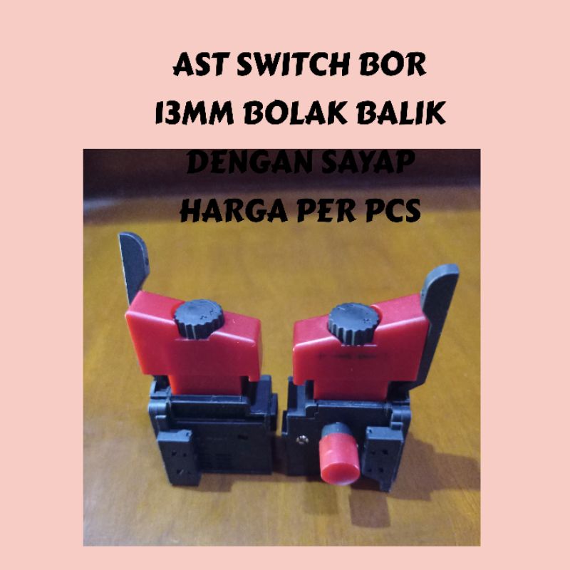 Jual Switch Saklar Bor Mm M Ast Bolak Balik Dengan Sayap Mesin