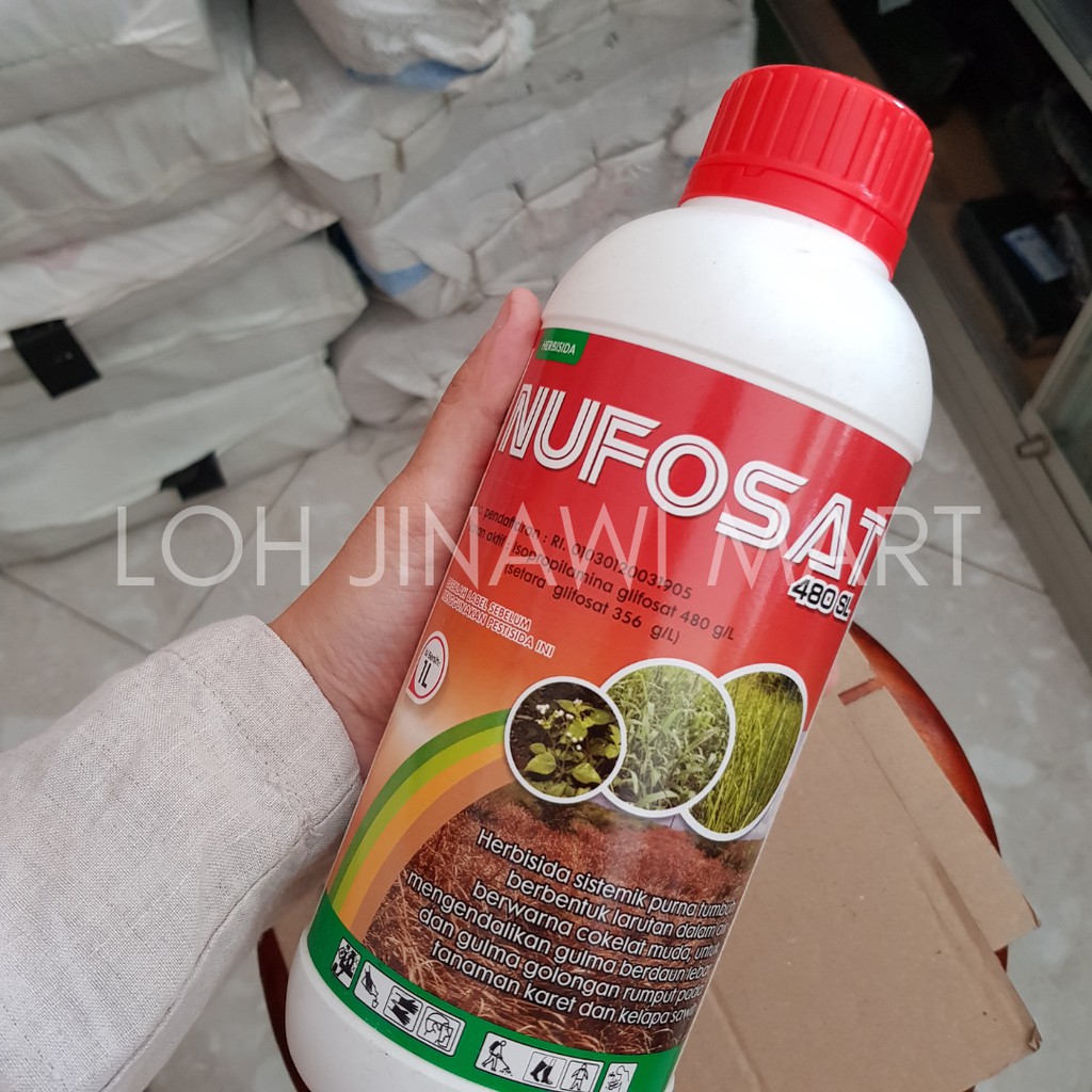 Herbisida Sistemik Purna Tumbuh Nufosat Sl Liter Shopee Indonesia