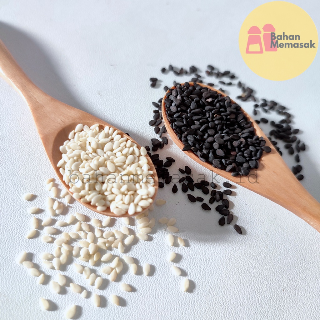 Jual Wijen Putih Hitam Sesame White Black Shopee Indonesia