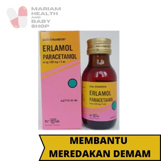 Jual Erlamol Syrup 60ml Shopee Indonesia