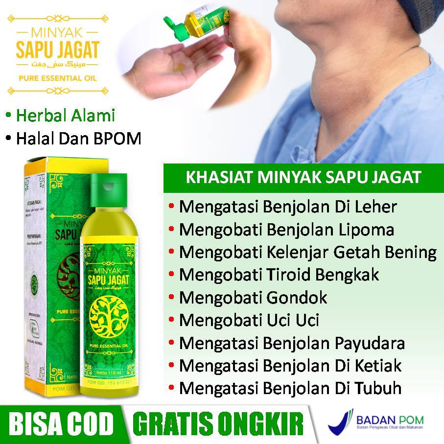 Jual Minyak Sapu Jagat Original Obat Oles Benjolan Di Leher