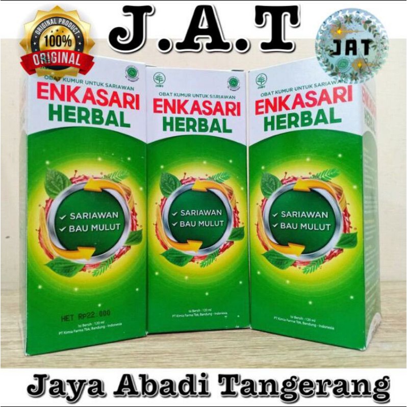 Jual Enkasari Herbal Obat Kumur Untuk Sariawan Dan Bau Mulut Ml