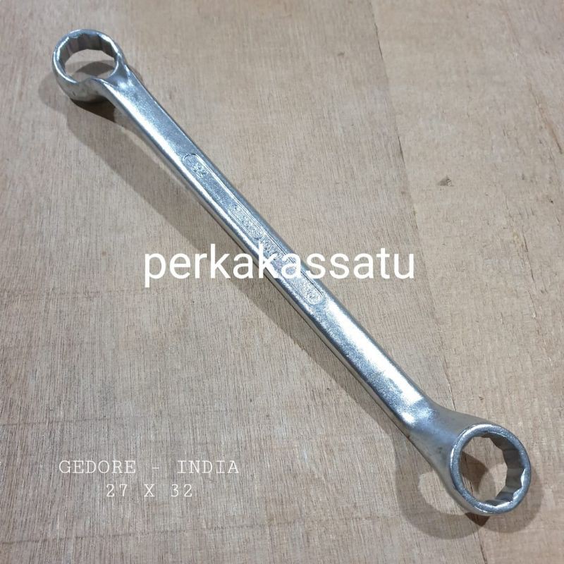 Jual Kunci Ring X Mm Gedore India Double Ring Wrench Mm X Mm