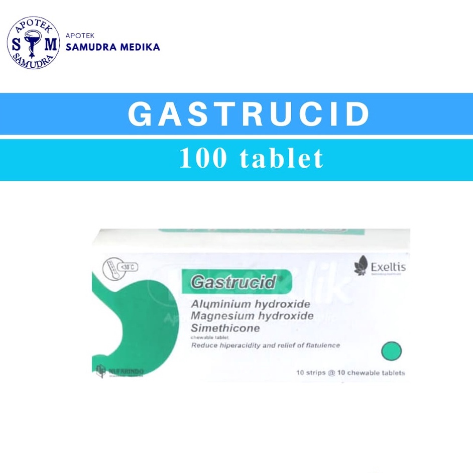 Jual Gastrucid Tablet Obat Maag Gastritis Tukak Lambung Dan