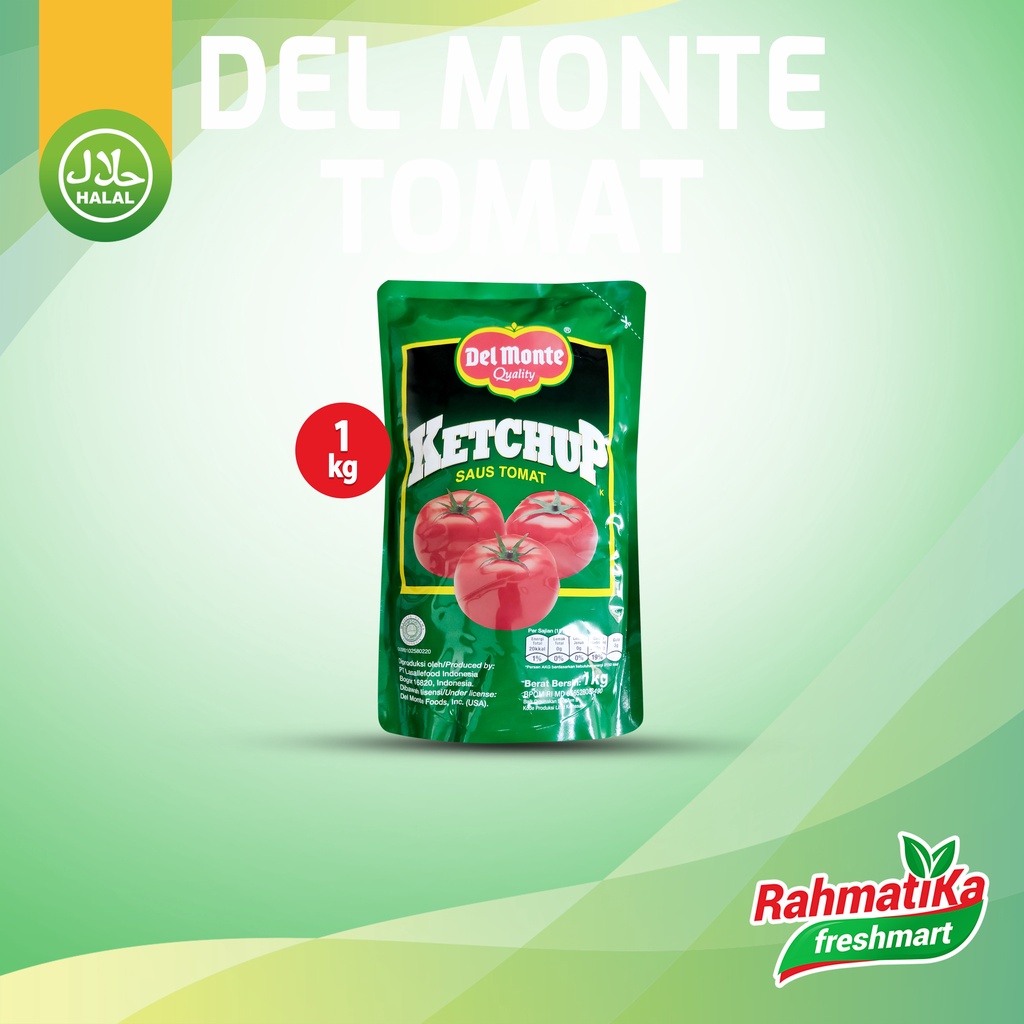 Jual Del Monte Ketchup Saus Tomat Kg Shopee Indonesia