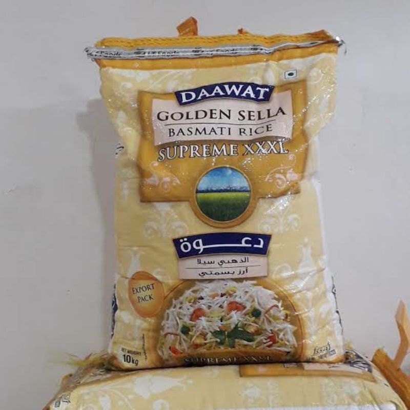 Jual Beras Arab Beras India Basmati Daawat Golden Sella Brown Rice