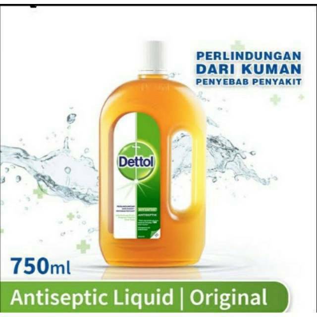 Jual Dettol Cair Antiseptic Liquid Dettol Cair 245ml 495ml 750ml 1000ml