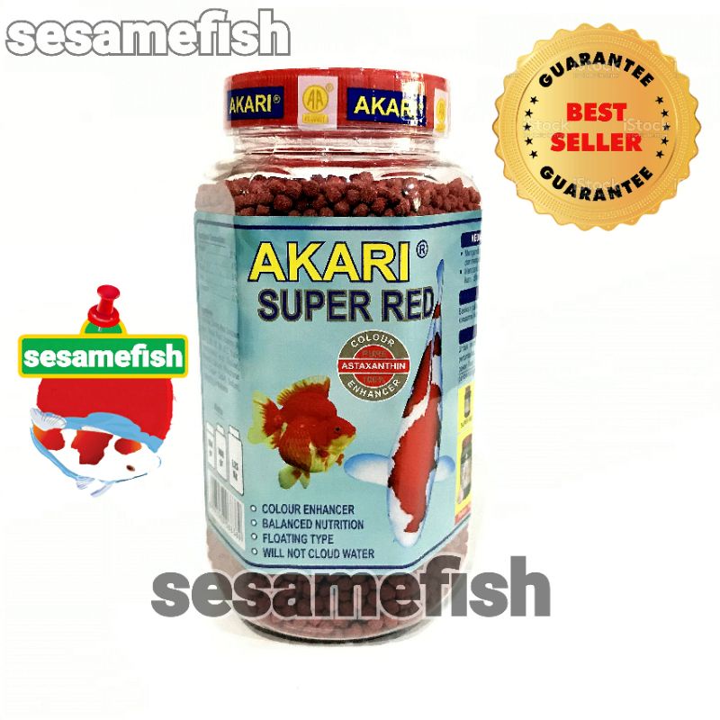 Jual Pellet Akari Super Red Gr Mm Shopee Indonesia