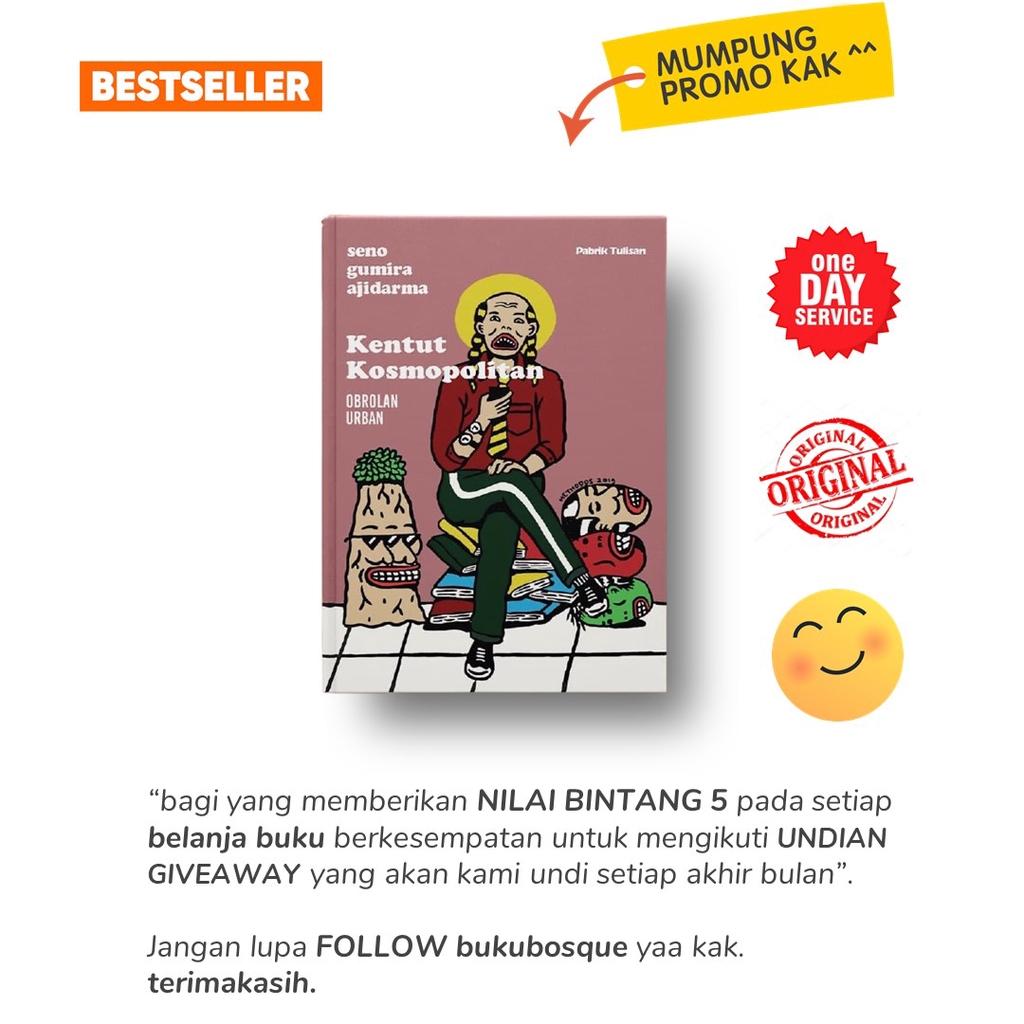 Jual Buku Kentut Kosmopolitan Pabrik Tulisan Shopee Indonesia