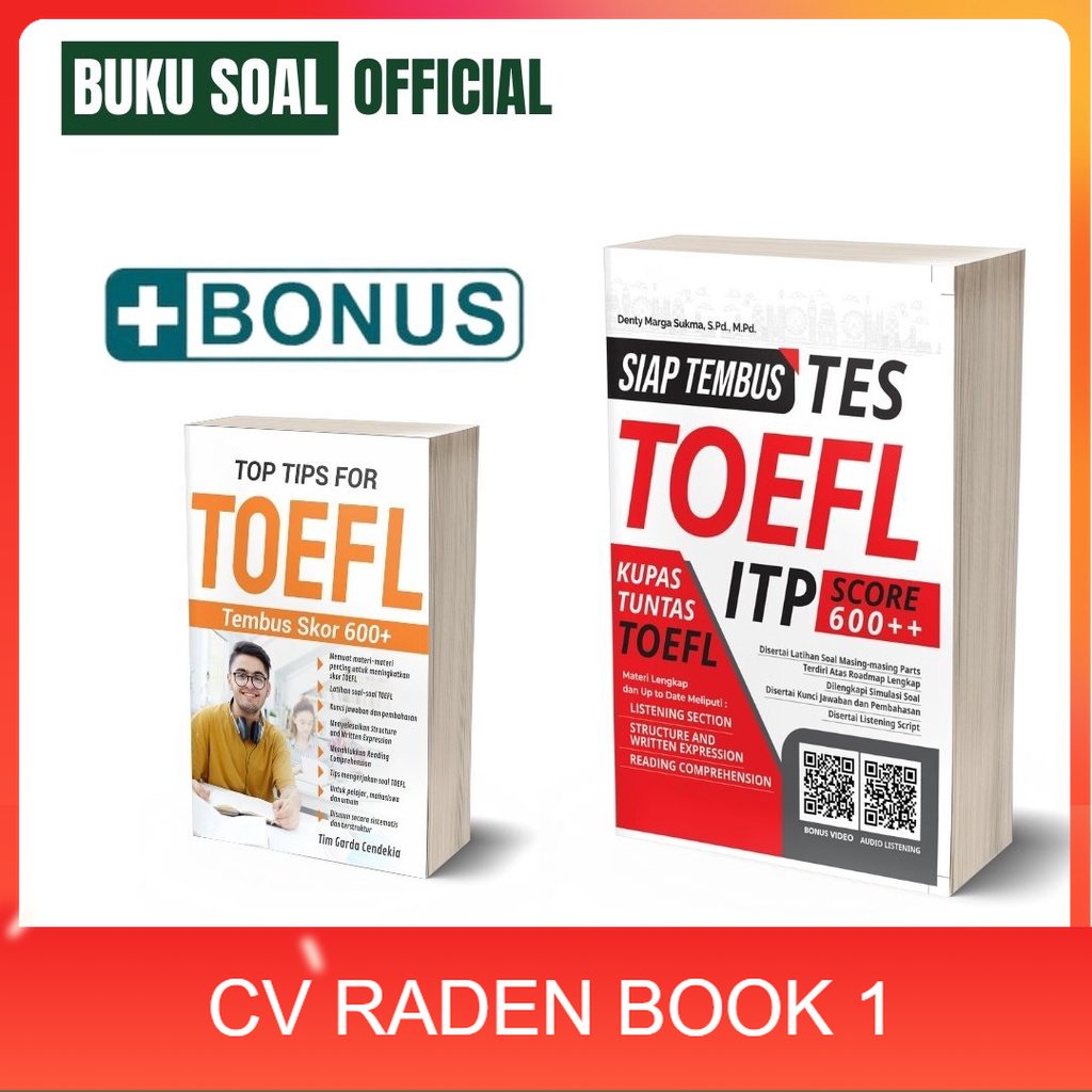 Jual Terbaru Buku Toefl Itp Siap Tembus Tes Toefl Itp Score