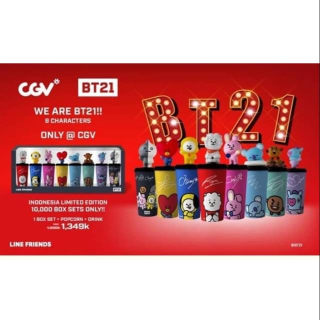 Jual Bt X Cgv Ready Mang Limited Edition Shopee Indonesia