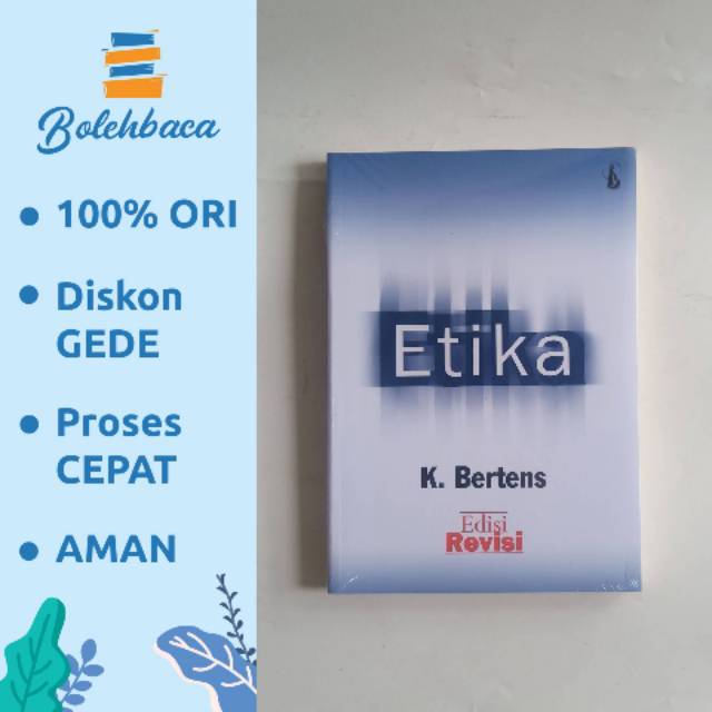 Jual Etika Edisi Revisi Oleh Prof K Bertens Penerbit Kanisius