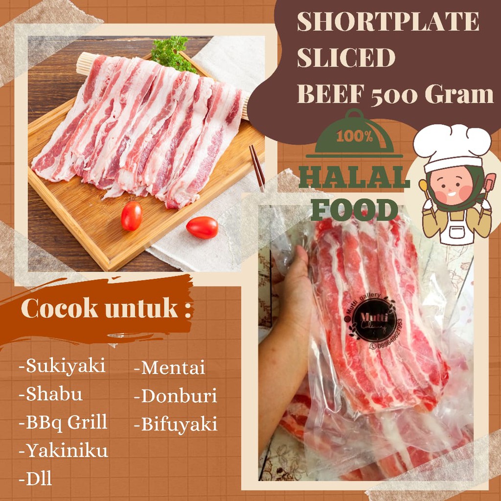 Jual Shortplate Us Swift Beef Slice Daging Sapi Grill Yoshinoya