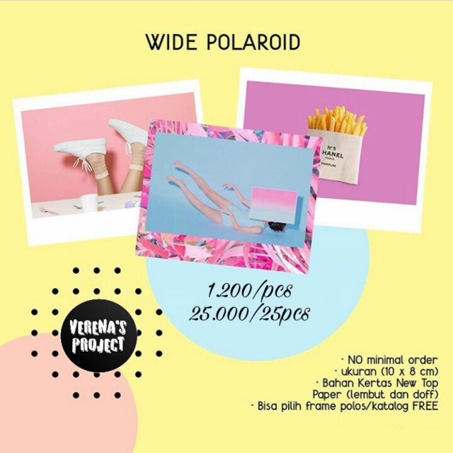 Jual Cetak Foto Polaroid Murah Shopee Indonesia