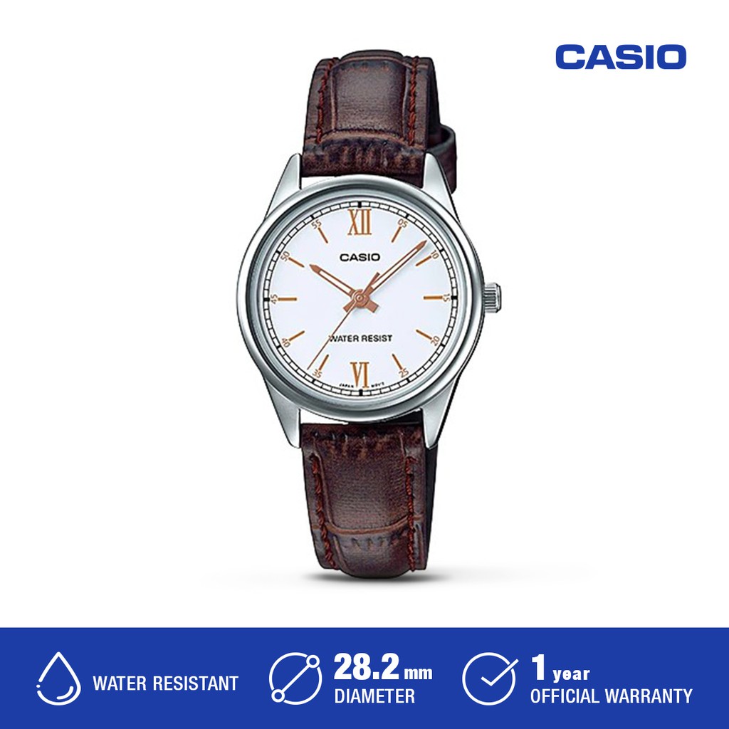 Jual Casio Jam Tangan Wanita LTP V005L 7B3UDF Shopee Indonesia