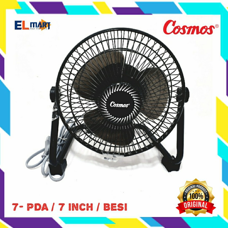 Jual Cosmos Kipas Angin Meja Desk Fan Inch Pda Pda Besi