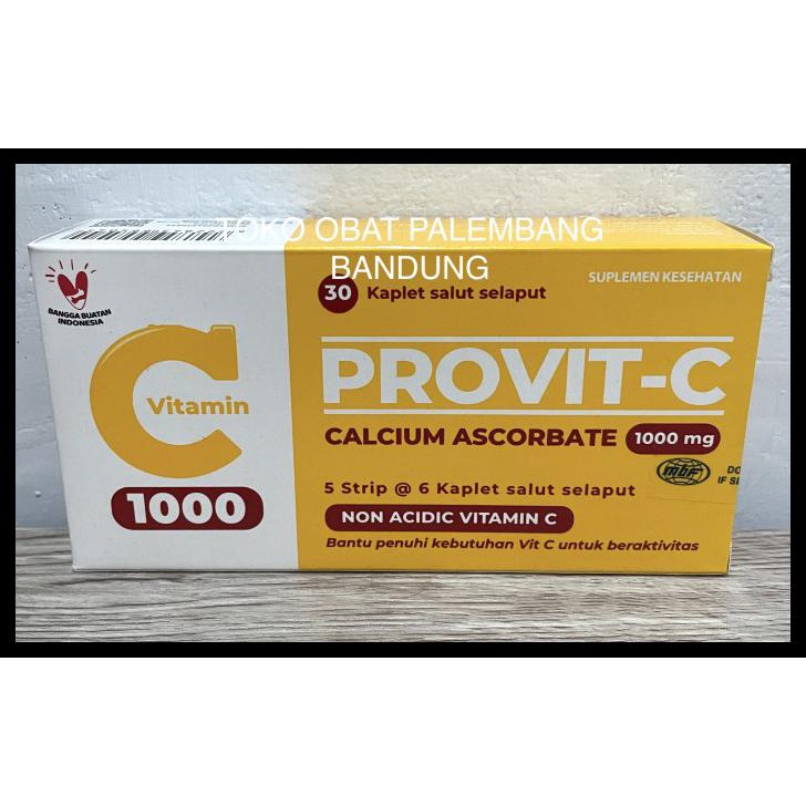 Jual Provit C 30 Kaplet Non Acidic Vitamin C 1000Mg Provit C Vit C