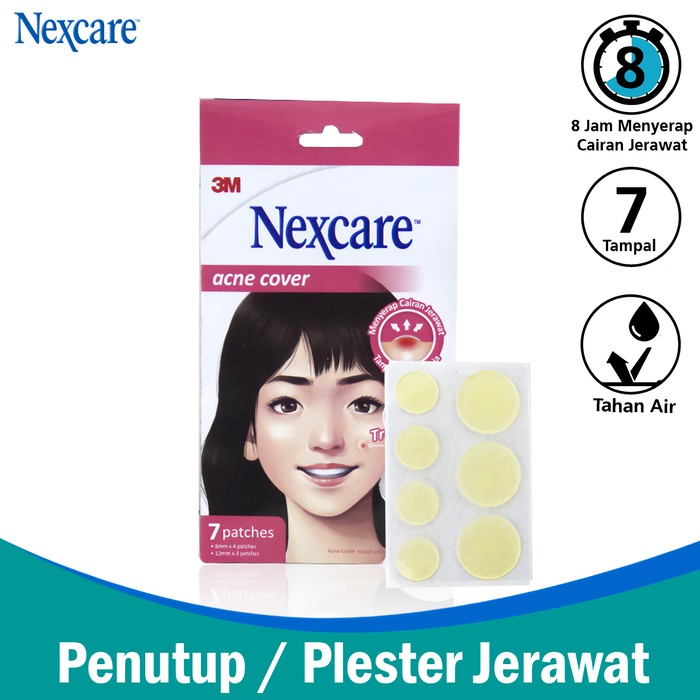 Jual Nexcare Acne Cover Plester Stiker Jerawat Thin Patch Isi Patch