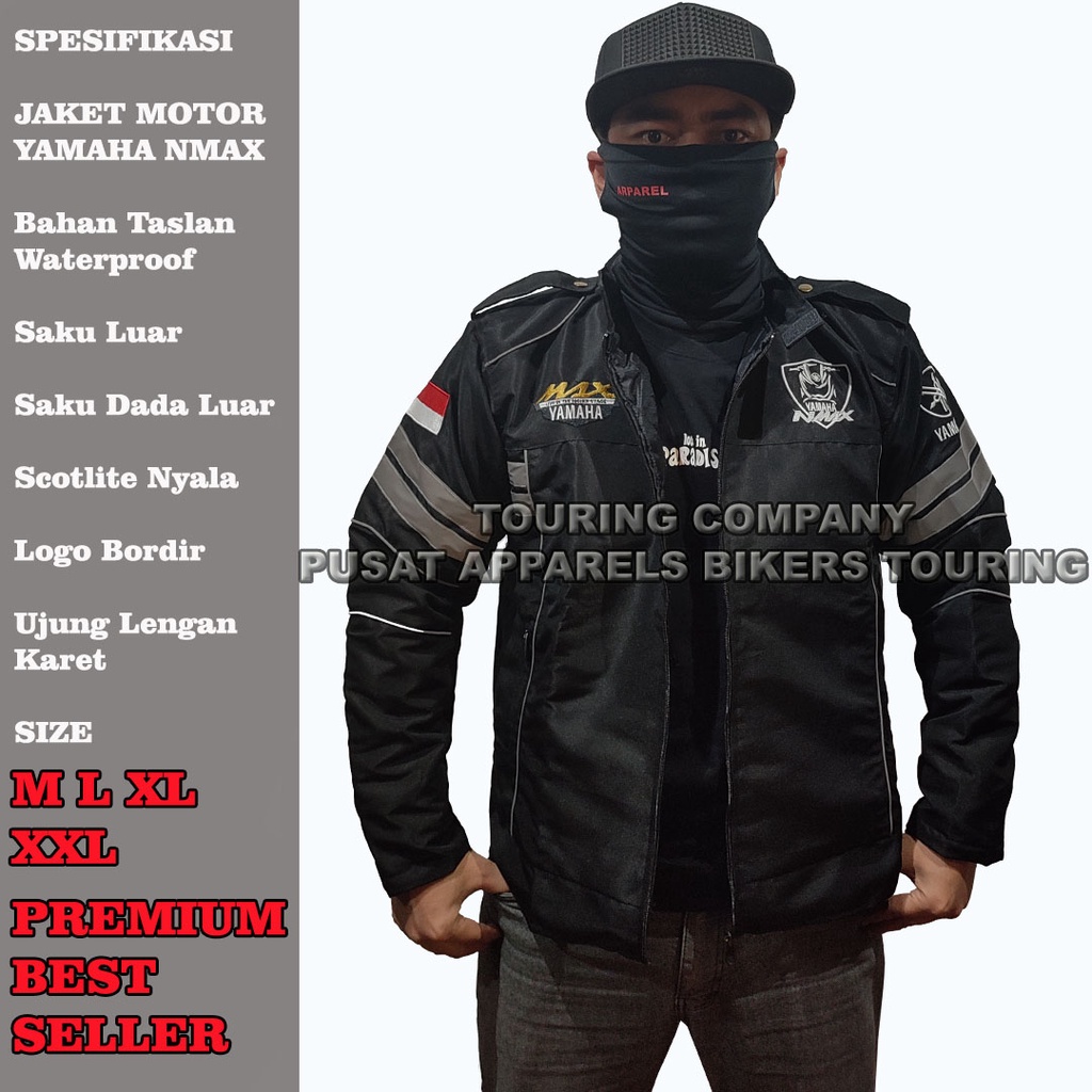 Jual Jaket Motor Nmax Independent Single Fighter Jaket Touring Nmax