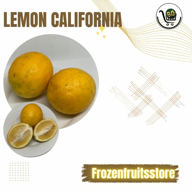 Jual Buah Jeruk Lemon Segar Lemon California Buah Lemon Fresh Jeruk