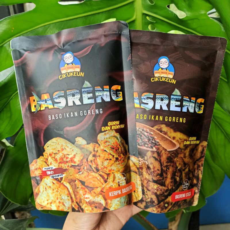 Jual CIKUKEUN Basreng Baso Ikan Goreng Gurih Renyah Cemilan Snack