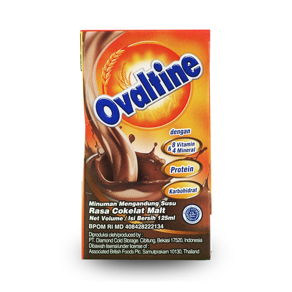 Jual Ovaltine Uht Choco Malt Mll Tta Shopee Indonesia