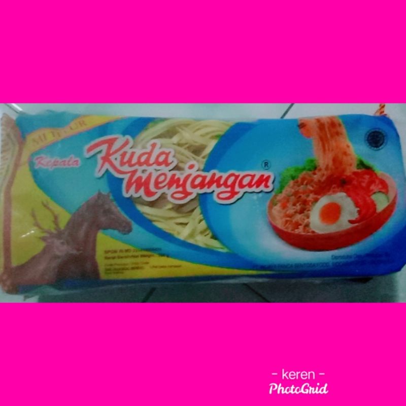 Jual MIE Telur KERING Kuda Menjangan 200gr Indonesia Shopee Indonesia