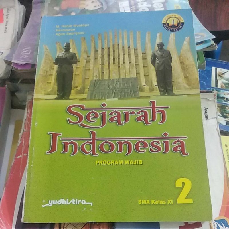 Jual Buku Sejarah Indonesia Sma Kelas Penerbit Yudhistira Program