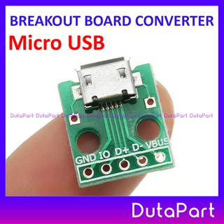 Jual Micro Usb To Dip Mm Pin Female Breakout Board Pcb Adapter