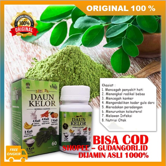 Ramuan Herbal Moringa Oleifera Kapsul Herbal Ekstrak Daun Kelor Bpom